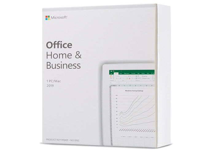 Λιανικό σπίτι του Microsoft Office 2019 κιβωτίων PKC και επιχείρηση, σπίτι γραφείων &amp; επιχειρησιακό 2019 κλειδί