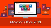Σπίτι και επιχείρηση γραφείων 2019 λιανικά, βασική λιανική πώληση καρτών αδειών PC του Microsoft Office H&amp;B 2019