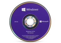 Το Microsoft Windows 10 υπέρ πακέτο εξηντατετράμπιτο DVD cOem λογισμικού γνήσιο κερδίζει ενεργοποίηση αδειών 10 την επαγγελματική FPP