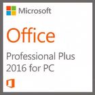 Microsoft Office 2016 υπέρ συν για τα παράθυρα, επαγγελματική 2016 τριανταδυάμπιτη εξηντατετράμπιτη DVD πλήρης έκδοση του Microsoft Office