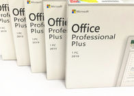Επαγγελματίας συν το Microsoft Office 2019 βασικό αρχικό λογισμικό της Microsoft συσκευασίας κώδικα DVD