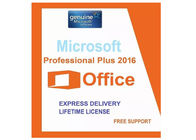 Επαγγελματίας παραθύρων ενεργοποίησης συν τη βασική κάρτα το εξηντατετράμπιτο MS Office DVD προϊόντων του 2016