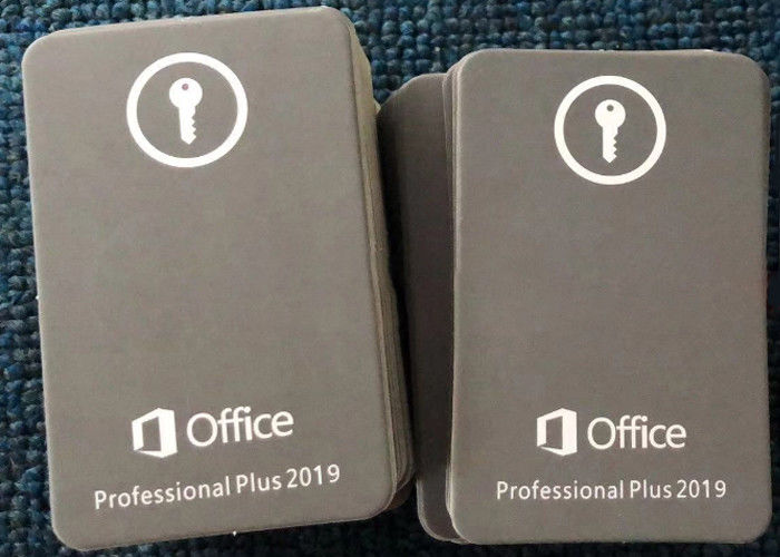 Επαγγελματικός υπέρ του Microsoft Office συν το προϊόν του 2019 βασικό, βασική κάρτα γραφείων 2019